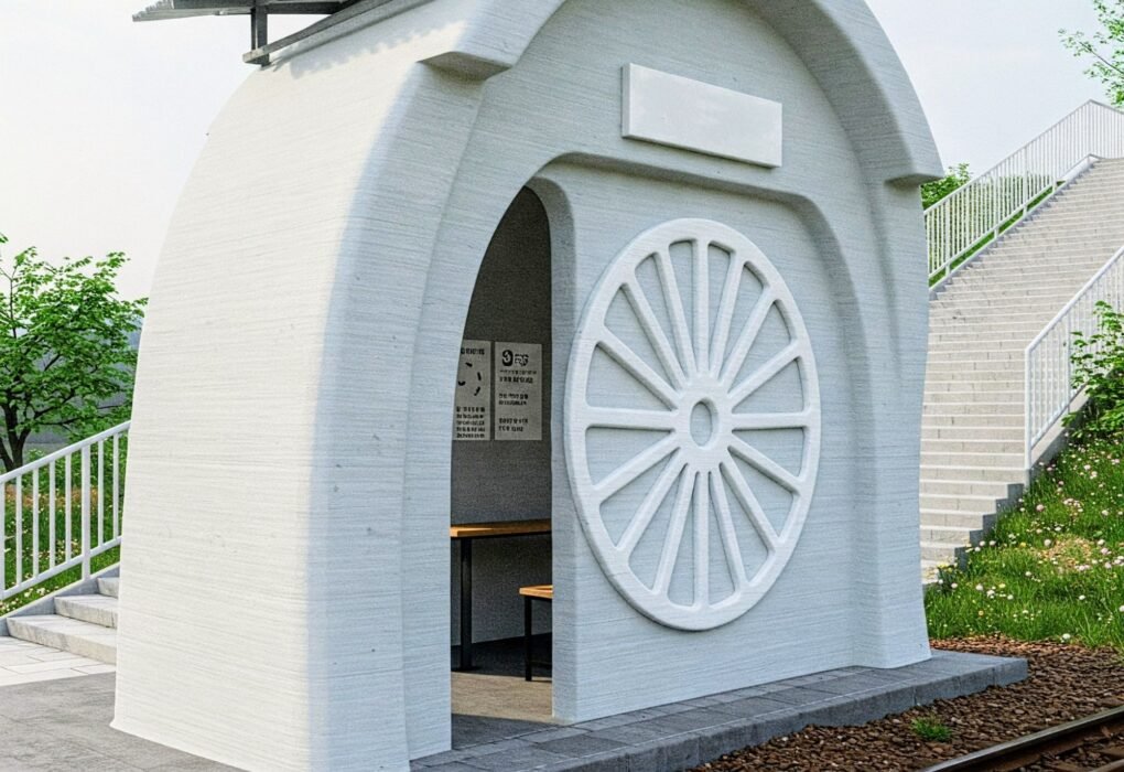 World's First 3D Printed Railway Station In Japan Tech Is The Culture