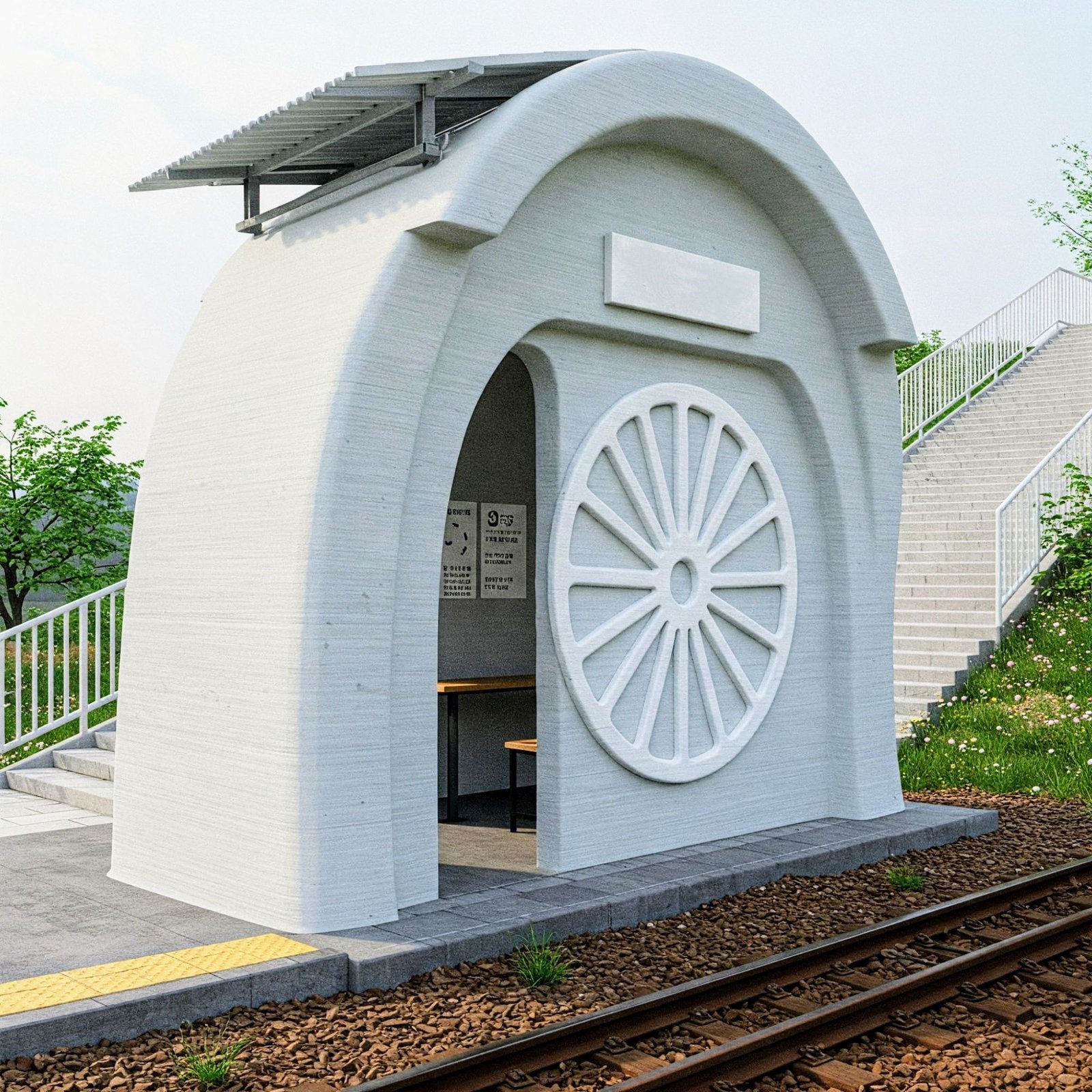 World's First 3D Printed Railway Station In Japan Tech Is The Culture